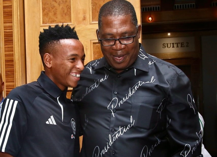 Orlando Pirates youngster Relebohile Mofokeng was celebrated by the Gauteng Province for the achievements in his short career so far.

