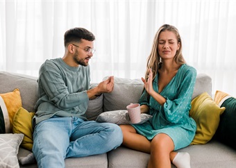 Why do I keep snapping at my partner? Expert explains the reasons and how to apologise properly