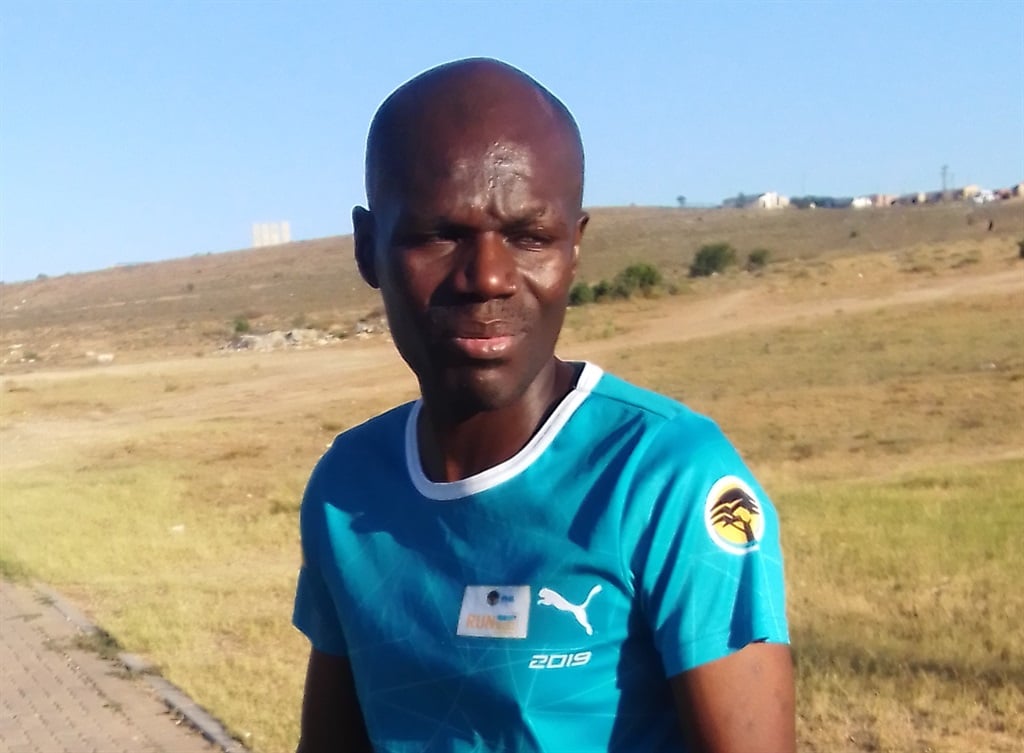Bonakele Ntshangase (43), a Cradock-based disabled athlete from Boxer Athletics Club (WPA).