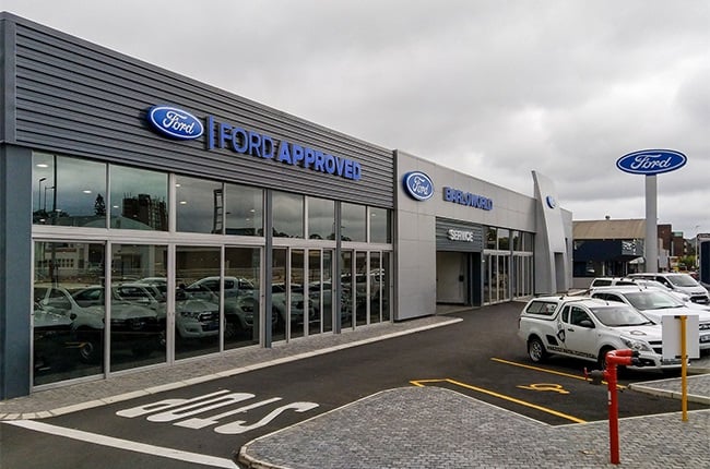 A Ford dealer in South Africa