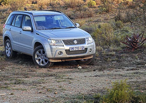 Beyond the Eurocentric styling Suzuki’s Grand Vitara rides on a ladder-frame reinforced monocoque chassis and features a low-range transfer case for those rural shortcuts. 