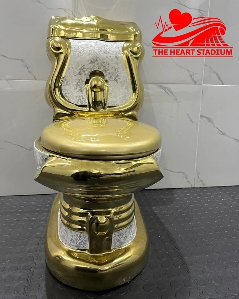 Khama Billiat's new home stadium has golden toilet