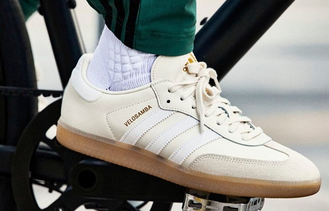 There is simply no more stylish a cycling sneaker, than these Velosambas (Photo: Adidas)
