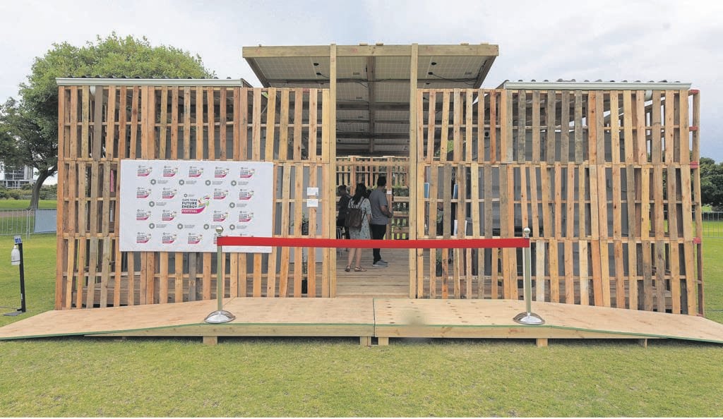 Team Mahali designed a full-size model of a net zero carbon home. PHOTO: supplied