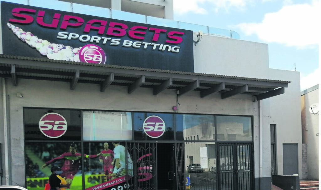 Supabets is one of four betting outlets located within a 2.3 km stretch in Main Road, Wynberg.PHOTO: Nettalie Viljoen