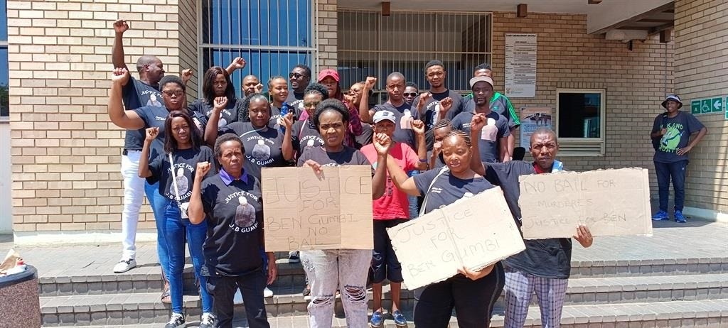Family and friends want justice for famous businessman Ben Gumbi. Photo by Rapula Mancai