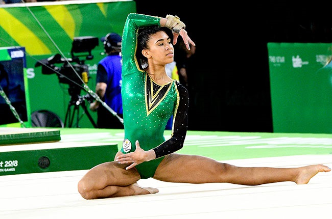 South African gymnast Naveen Daries (Gallo Images)