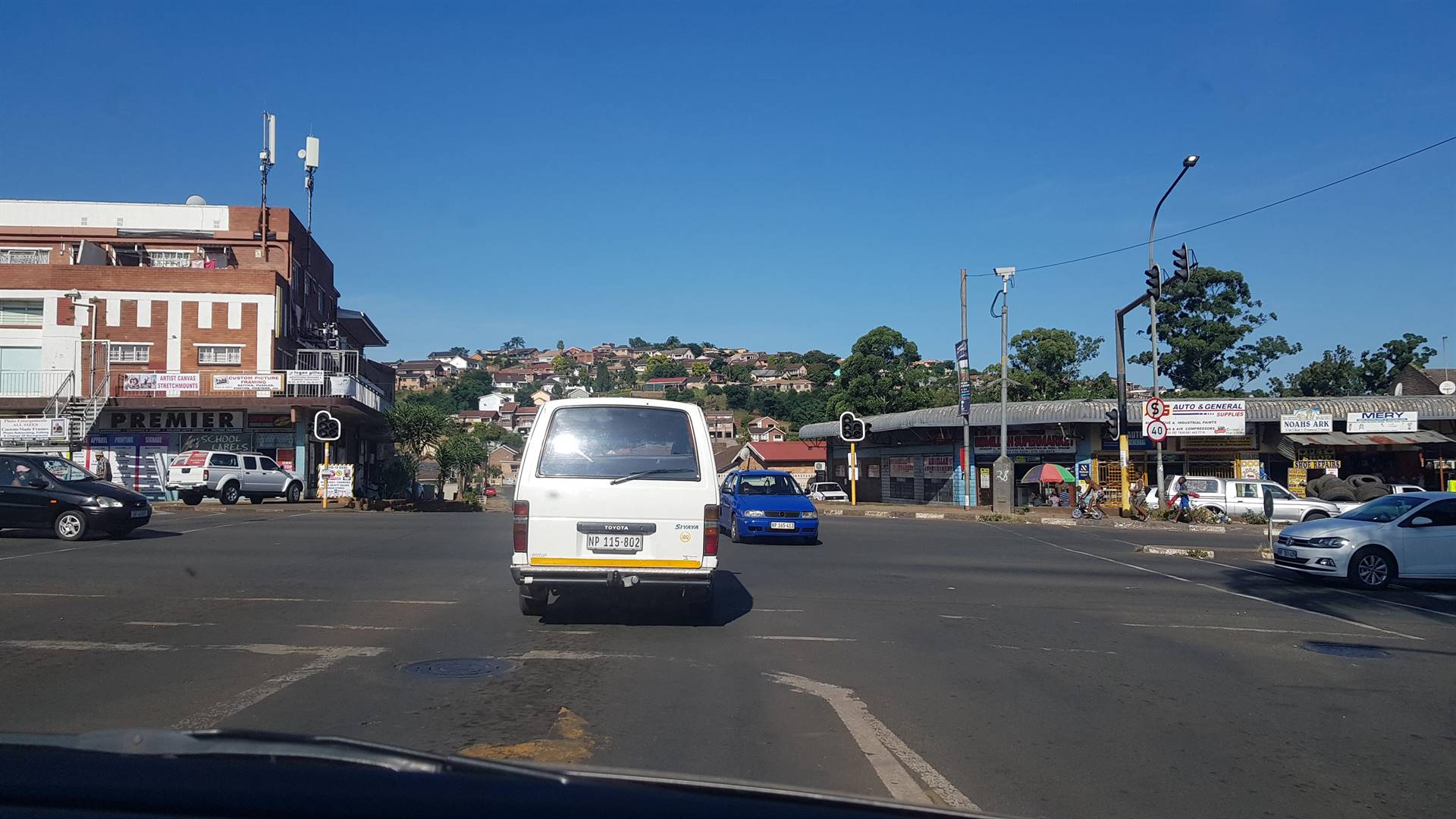 The corner of Dr Chota Motala and Naidoo roads in Raisethorpe where traffic lights have not been working for well over a month now.