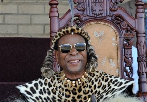 The late King Goodwill Zwelithini.