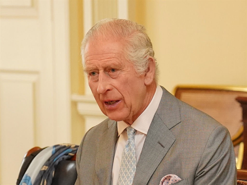 King Charles III at Buckingham Palace on 26 March 2024 in London, England. (Jonathan Brady - WPA Pool/Getty Images)
