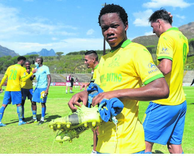 Siphelele Mkhulise could be the next player to leave Mamelodi Sundowns for Europe.