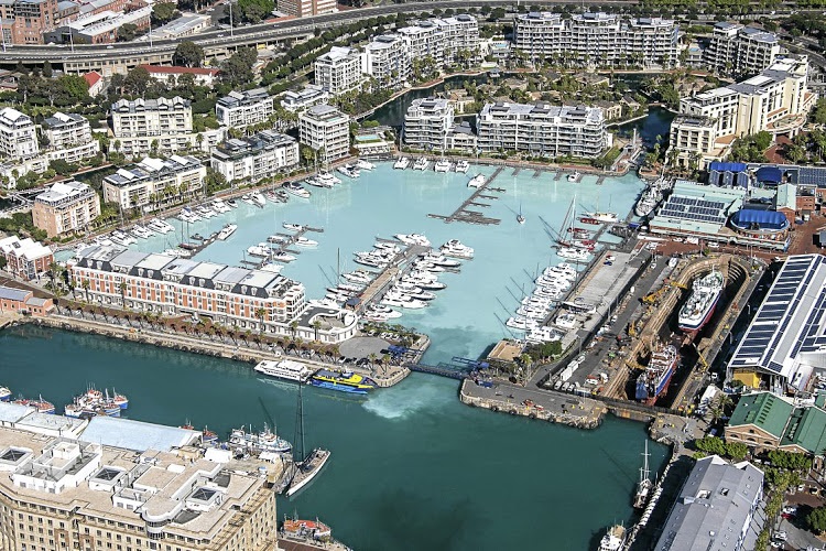Exist dry Inside 75 diffusers and 1 500kg of oxygen: Here's what V&A Waterfront is doing to  restore its marina | News24