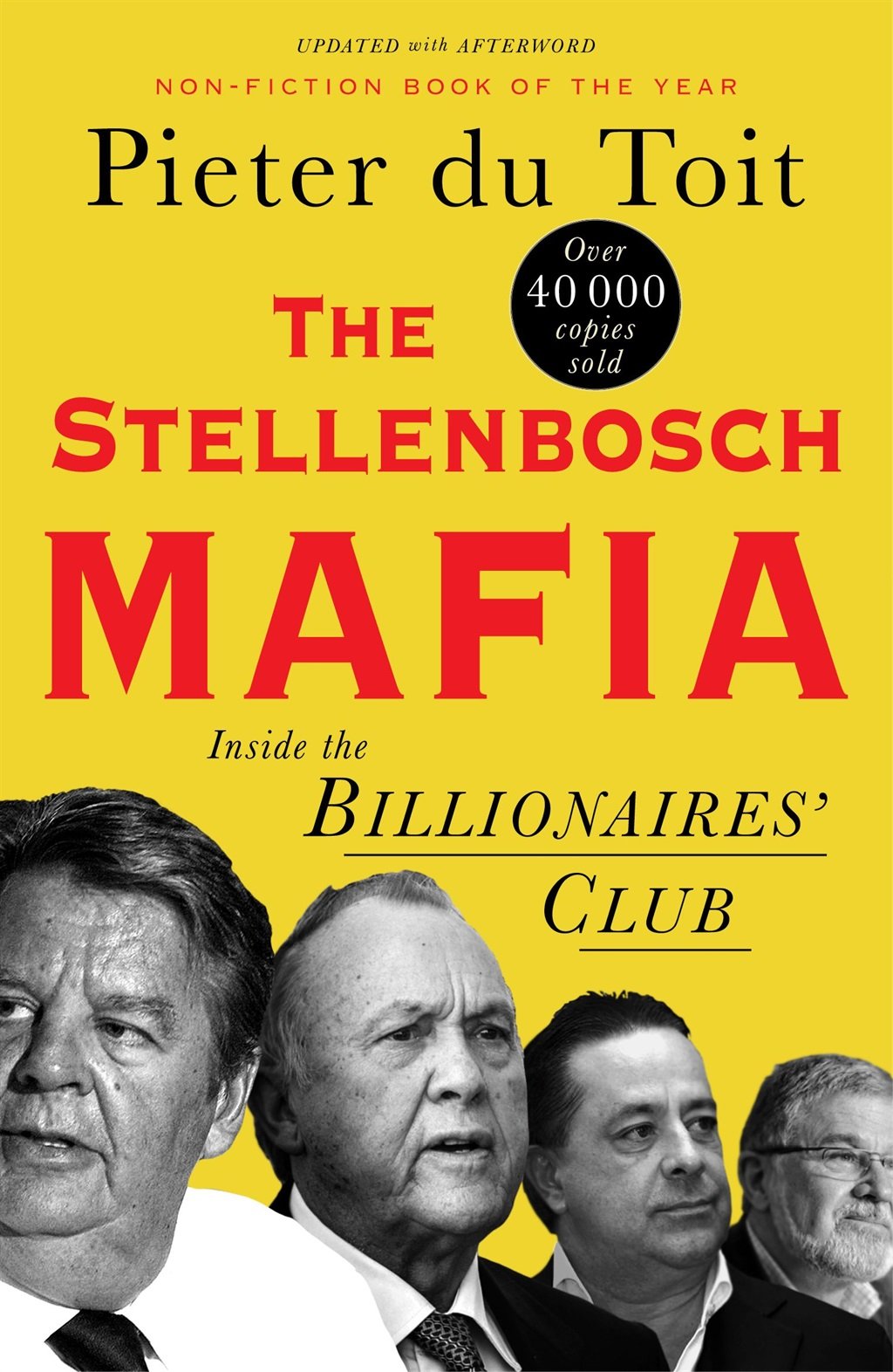 Cover of the 'Stellenbosch Mafia' (Supplied) 
