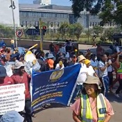 Doctors take over the streets of Pretoria in demand for priority employment
