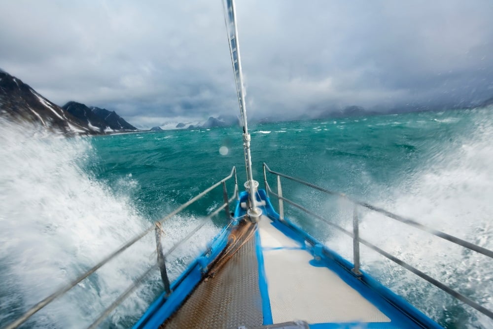 A Yellow Level 2 warning for wind and waves resulting in difficulty in navigation at sea is expected along with multiple warnings issued by the South African Weather Service. (Paul Souders/Getty Images)