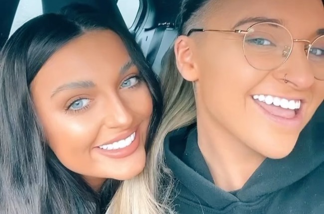 TikTok star Megan Jackson (LEFT) suffers from a rare disorder which causes memory-wiping seizures. Her partner Tara tries to remind her of times they've spent together, with special diary entries. (PHOTO: INSTAGRAM / @MEGJACKS_)