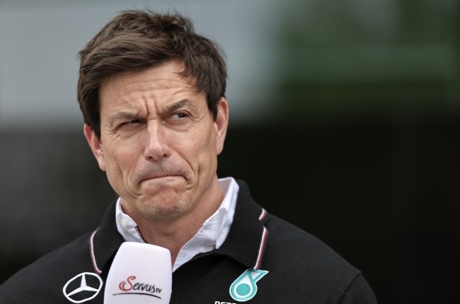 Mercedes team principal Toto Wolff at the Grand Prix of China at Shanghai International Circuit this weekend. (Song Haiyuan/MB Media/Getty Images)