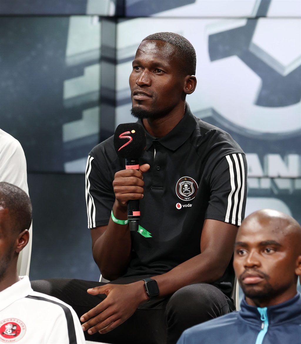 Tapelo Xoki of Orlando Pirates during the 2024 Nedbank Cup Last 16 Draw at the SuperSport Studios, Randburg on 26 February 2024 