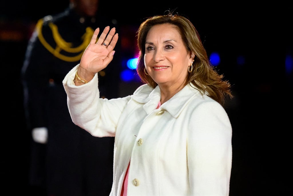 Peru's President Dina Boluarte. (JOSH EDELSON / AFP)