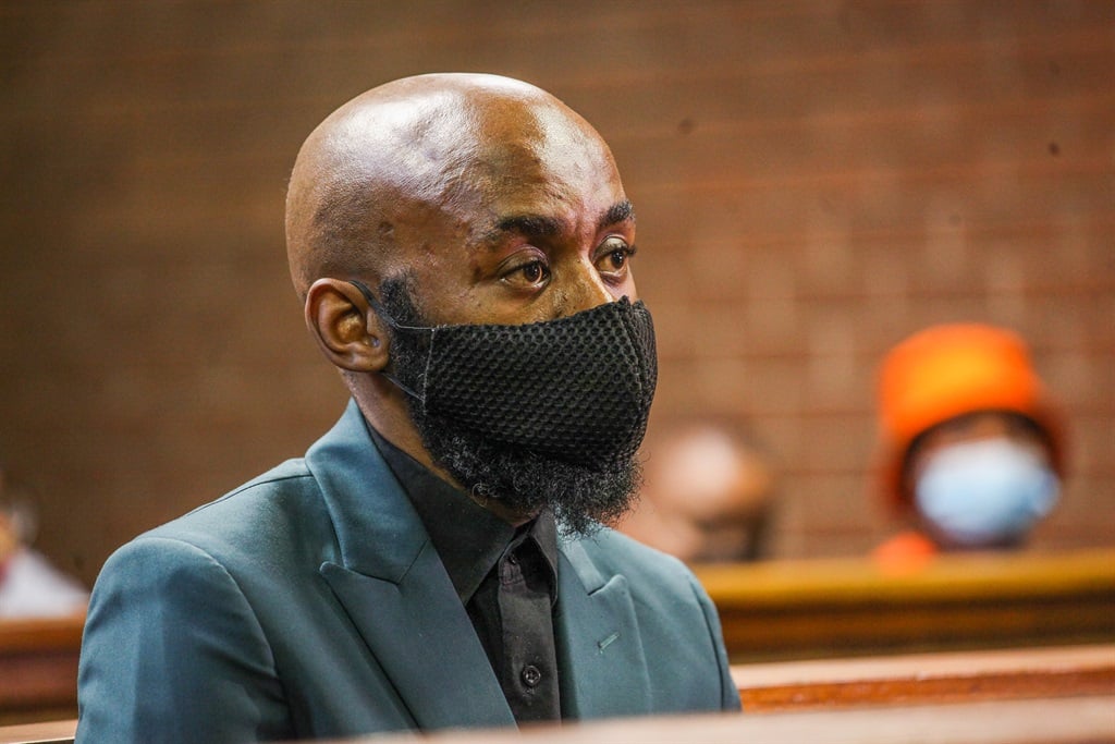 The alleged mastermind behind Tshegofatso Pule's murder, Ntuthuko Shoba appears in court. (Photo: Sharon Seretlo/Gallo Images)