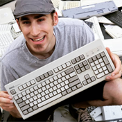 The keys to success: How artist Erik Jensen created incredible pieces out of old keyboards