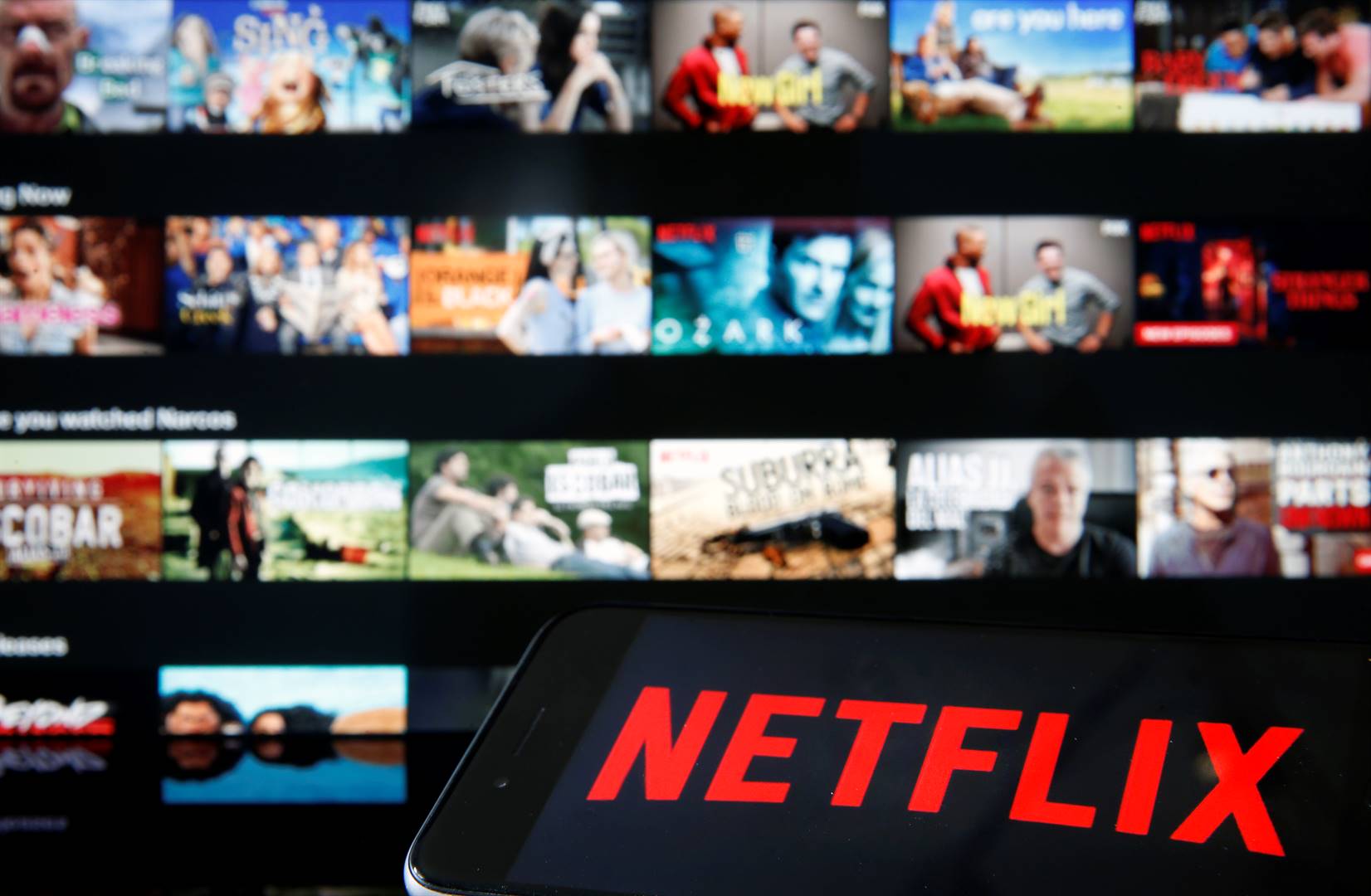 Netflix gaan help om ses rolprente deur Suid-Afrikaanse rolprentmakers te finansier. Foto: Getty Images