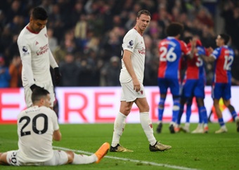 Man Utd Suffer Humiliating Loss At Palace