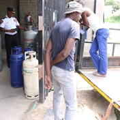 City of Tshwane officials shut down illegal LPG depot