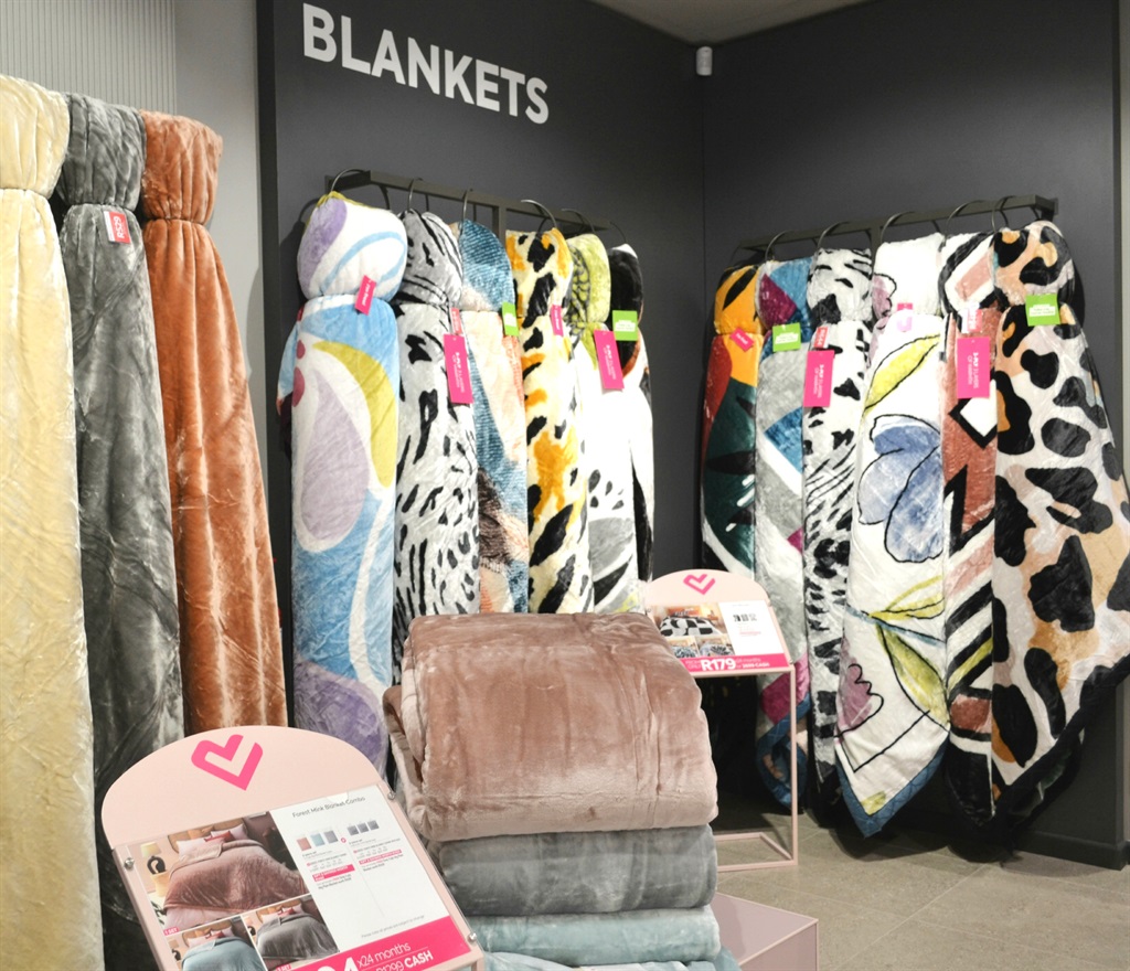 Homechoice has an extensive range of cosy blankets