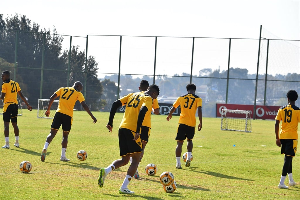 Kaizer Chiefs players during the Kaizer Chiefs media open day at Kaizer Chiefs Village on August 24, 2023 in Johannesburg, South Africa. 
