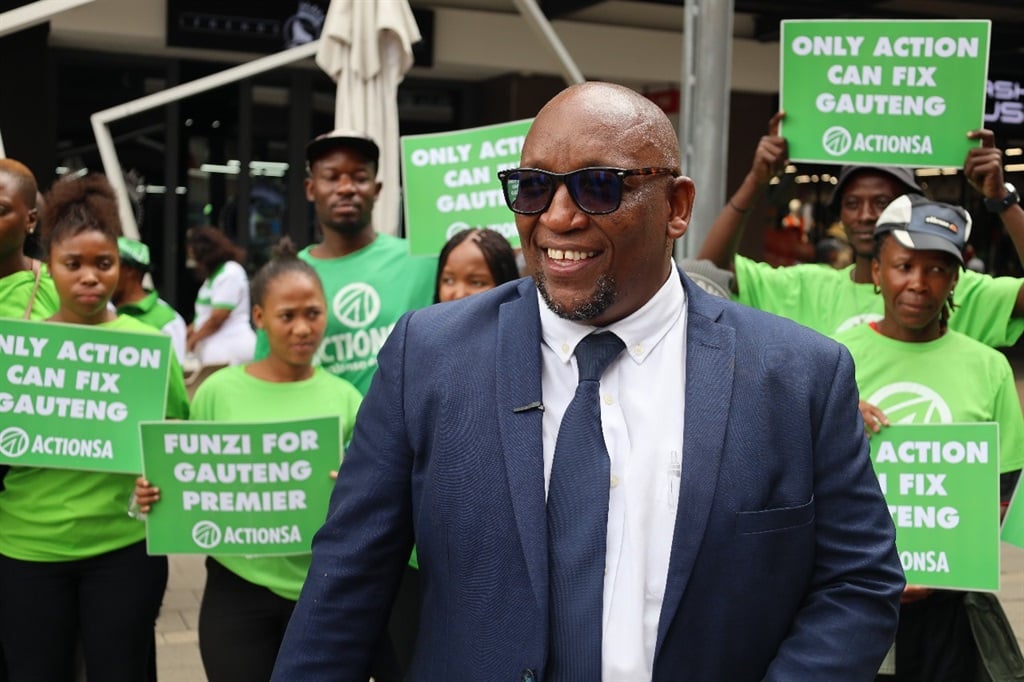 ActionSA announced Funzi Ngobeni as its Gauteng premier candidate. 