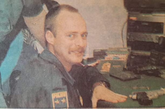 Policeman Leslie Cillers was shot 52 times in a bank robbery while on duty. (Photo: Supplied)