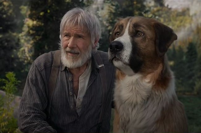 Harrison Ford in The Call of the Wild. 