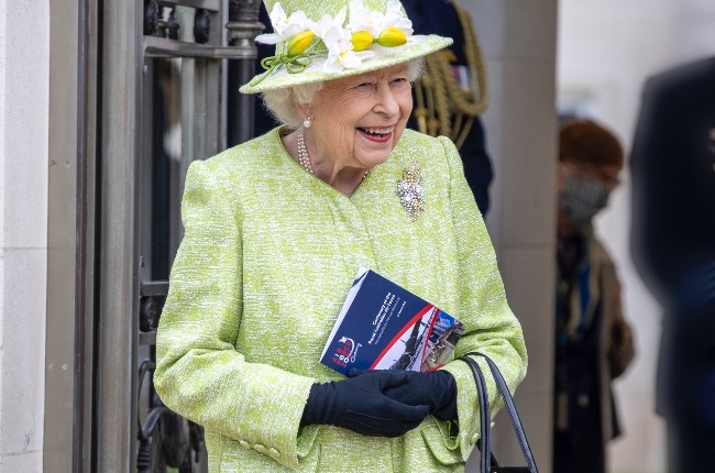 Her Majesty during her visit to the Royal Australian Air Force Memorial on 31 March - her first official engagement of the year. (PHOTO: Gallo Images/Getty Images) 