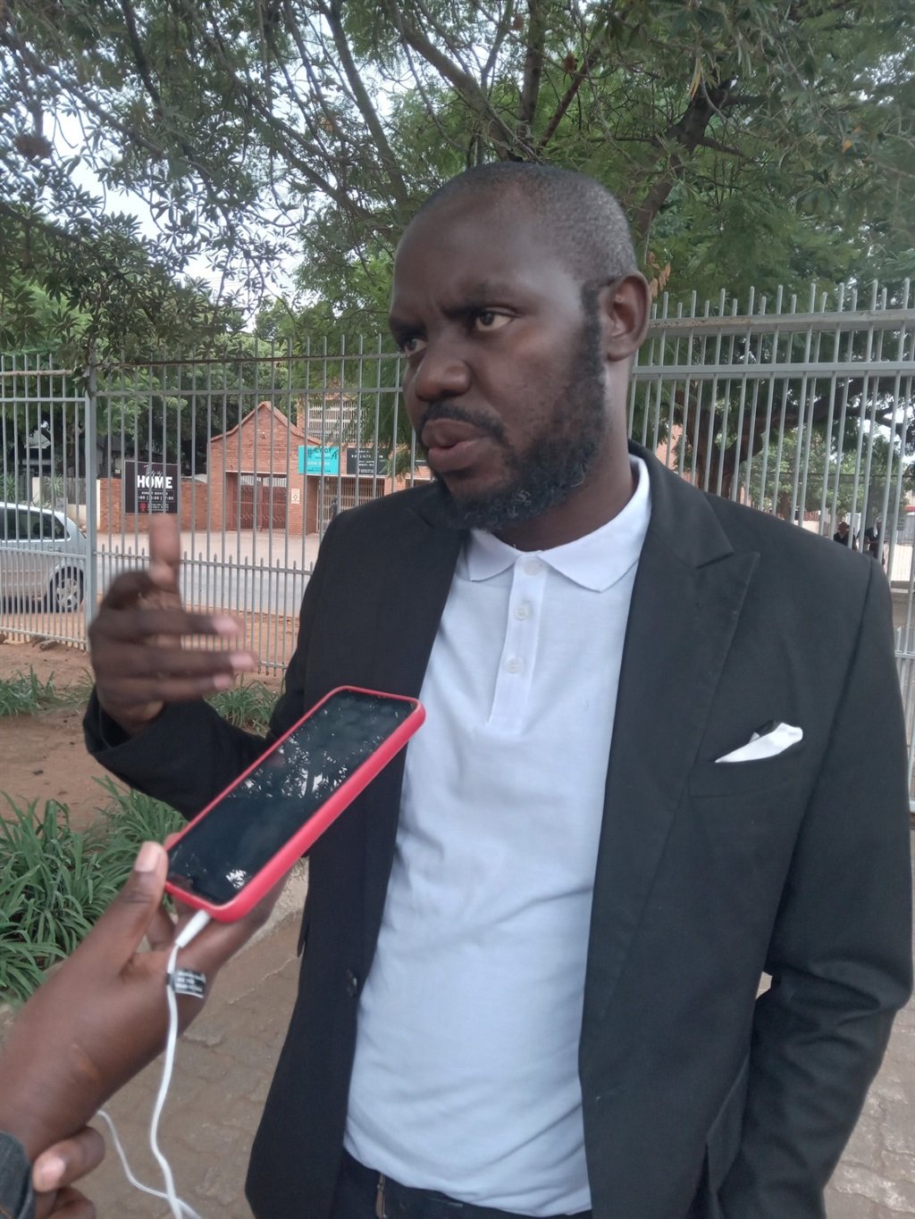Benjamin Moafrika Wa Maila was granted free bail by the Pretoria North Magistrates Court on Tuesday, 27 February. Photo by Thokozile Mnguni