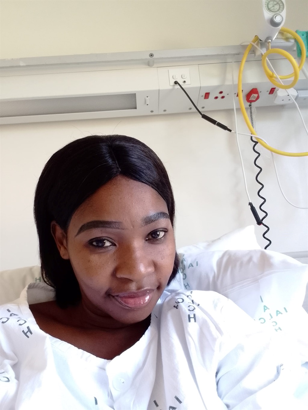 Gospel musician Fikile Mlomo is optimistic about her recovery. 
