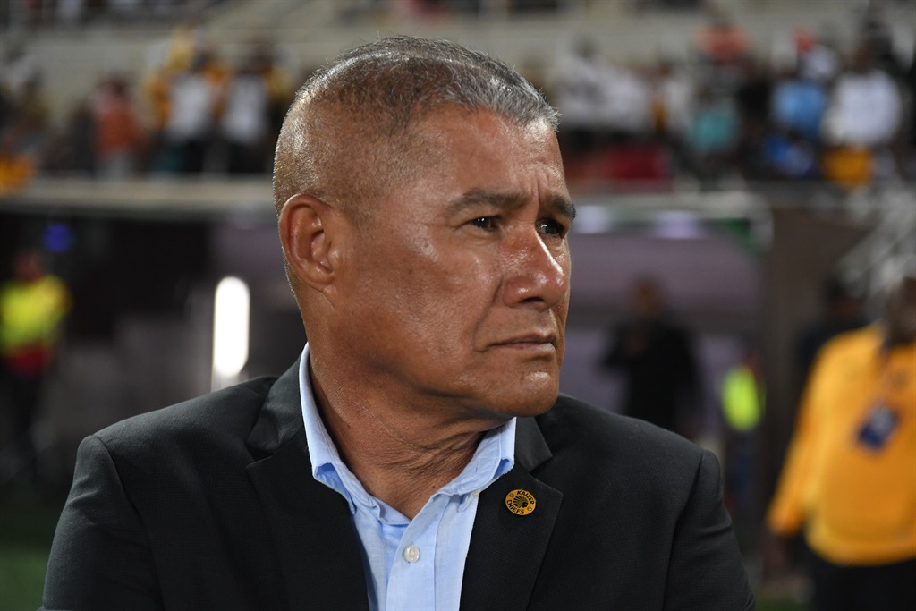POLOKWANE, SOUTH AFRICA - DECEMBER 30: Cavin Johnson coach of Kaizer Chiefs during the DStv Premiership match between Sekhukhune United and Kaizer Chiefs at Peter Mokaba Stadium on December 30, 2023 in Polokwane, South Africa. (Photo by Philip Maeta/Gallo Images)