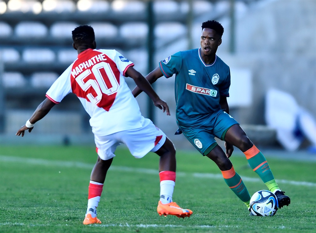 CAPE TOWN, SOUTH AFRICA - FEBRUARY 17: Sifiso Ngobeni of Amazulu FC during the DStv Premiership match between Cape Town Spurs and  AmaZulu FC at Athlone Stadium on February 17, 2024 in Cape Town, South Africa. (Photo by Ashley Vlotman/Gallo Images)