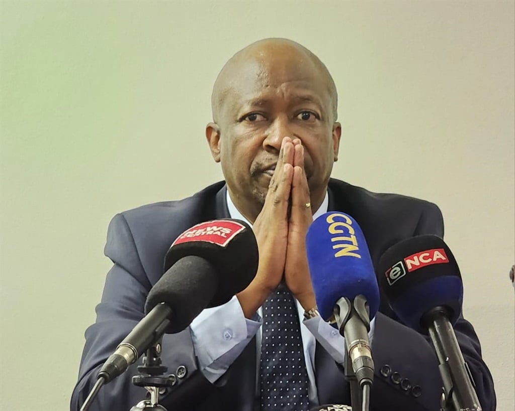 Chief Electoral Officer Sy Mamabolo says the commission will file its answering papers at the Electoral Court on Thursday. (Amanda Khoza/News24)