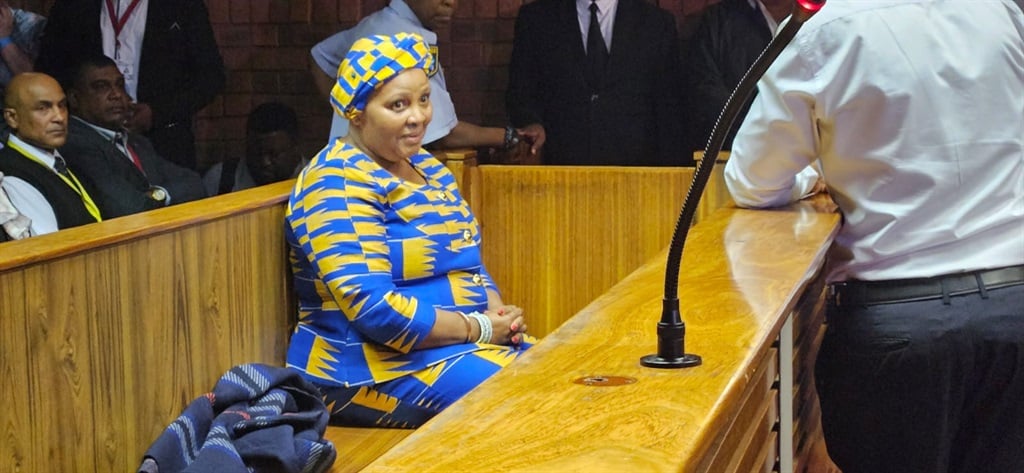 Former National Assembly Speaker Nosiviwe Mapisa-Nqakula appeared in the dock in the Pretoria Magistrates' Court.