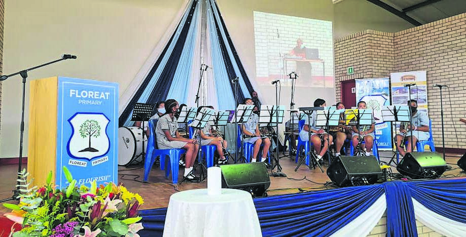 Floreat Primary School celebrates the opening of their new school hall with a musical number.PHOTOS: Kevin SOuthgate | Facebook