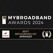 Afrihost wins 2024 MyBroadband Award for Best Broadband ISP