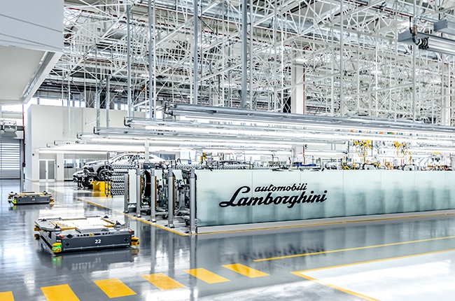 Lamborghini factory