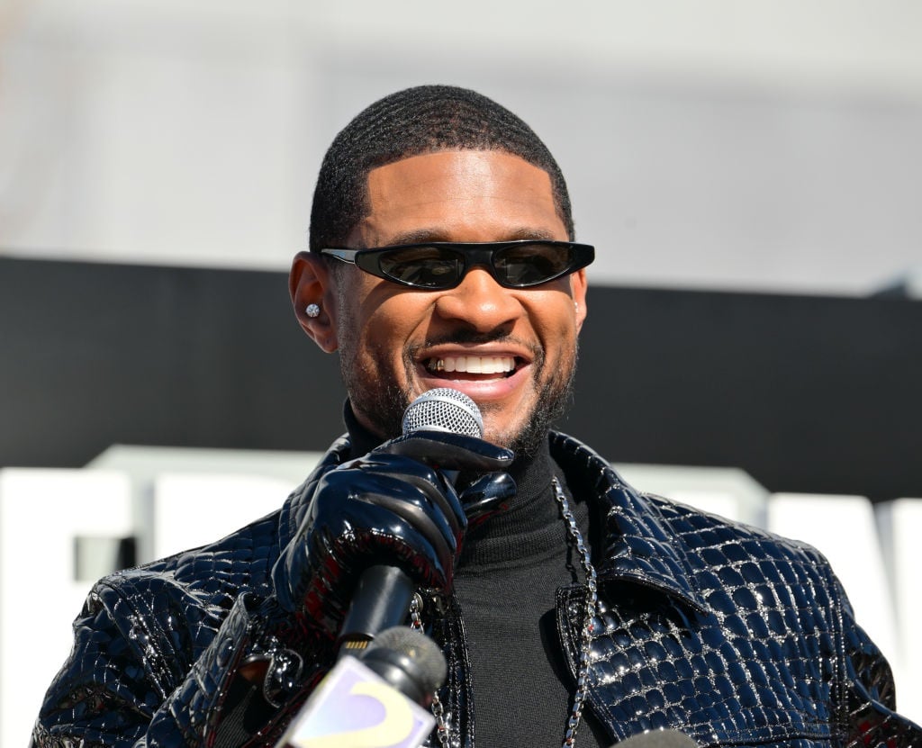 What's the secret to Usher's flawless skin? (Prince Williams/Getty Images) 