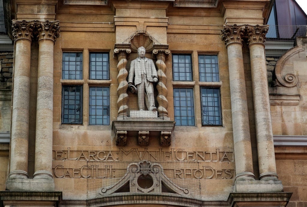 The prestigious Rhodes scholarship is the world's pre-eminent and oldest graduate fellowship.  (Steve Parsons/PA Images via Getty Images)