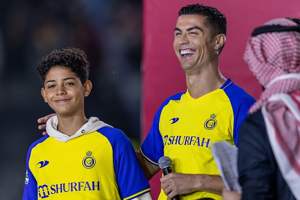 Cristiano Ronaldo Junior made a buzz online after clinching an U13 title for his dad's club Al Nassr.