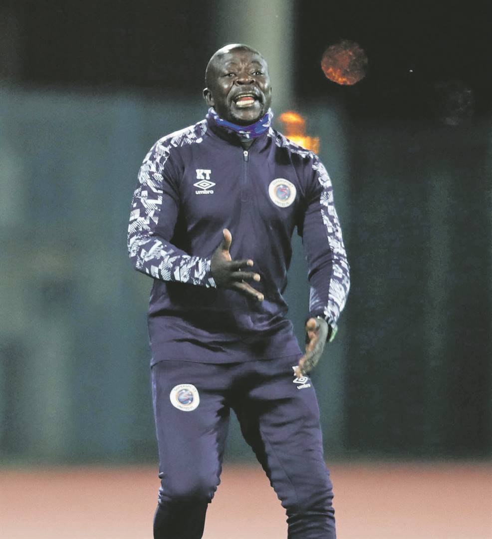 SuperSport United coach Kaitano Tembo says there’s no need for extra motivation with his players as they face Mamelodi Sundowns in the Tshwane derby.Photo by BackpagePix