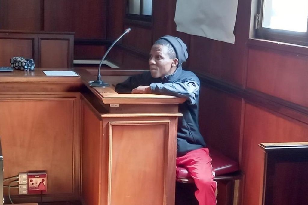 Convicted Siyabonga Mbotyi. (Jenni Evans/News24)