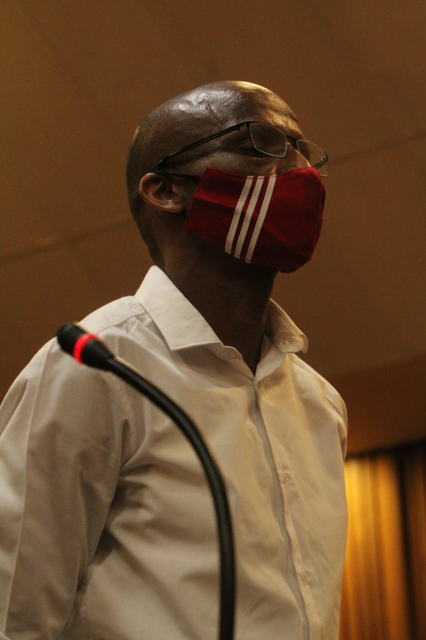 Sello Mapunya's (33) sentencing on 101 charges was reminded on Wednesday at the Pretoria High Court for Thursday. Photo by Raymond Morare