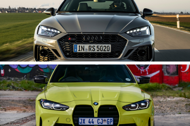 Gezichtsvermogen Onderwijs Bouwen op REVIEW | Which German performance car is best? New BMW M4 Competition vs  Audi RS5 coupé | Wheels